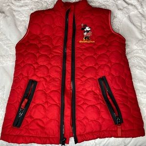 Disney Parks Minnie Mouse Sleeveless Puffer